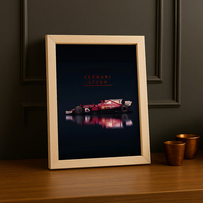 Cadre photo Ferrari SF70H