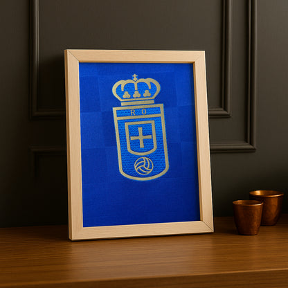 Cadre photo - Maillot Real Oviedo 25-26