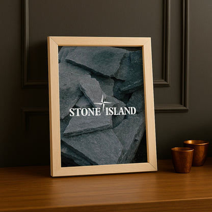 Poster Stone Island - Grey Stone