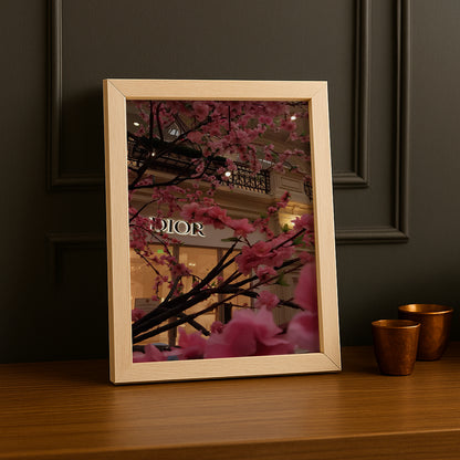 Cadre photo Dior Aethestic Pink Rose