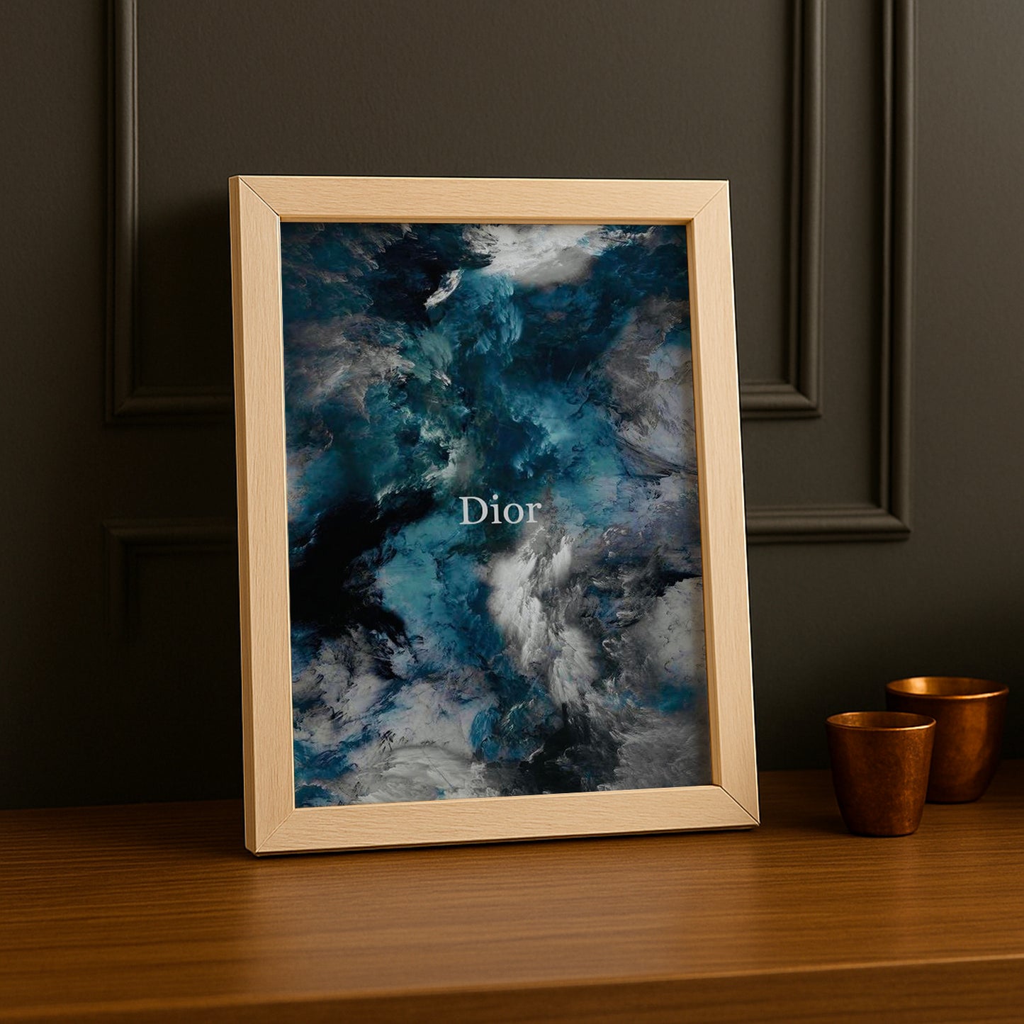 Cadre photo Christian Dior - Explosion de couleurs