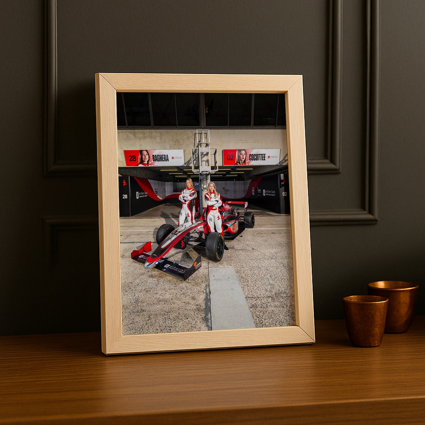 Poster encadrée GP Explorer - Écurie Erborian Baghera x Cocotte