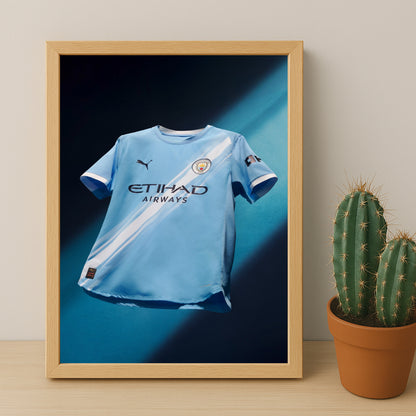 Cadre photo - Maillot Manchester City 25-26