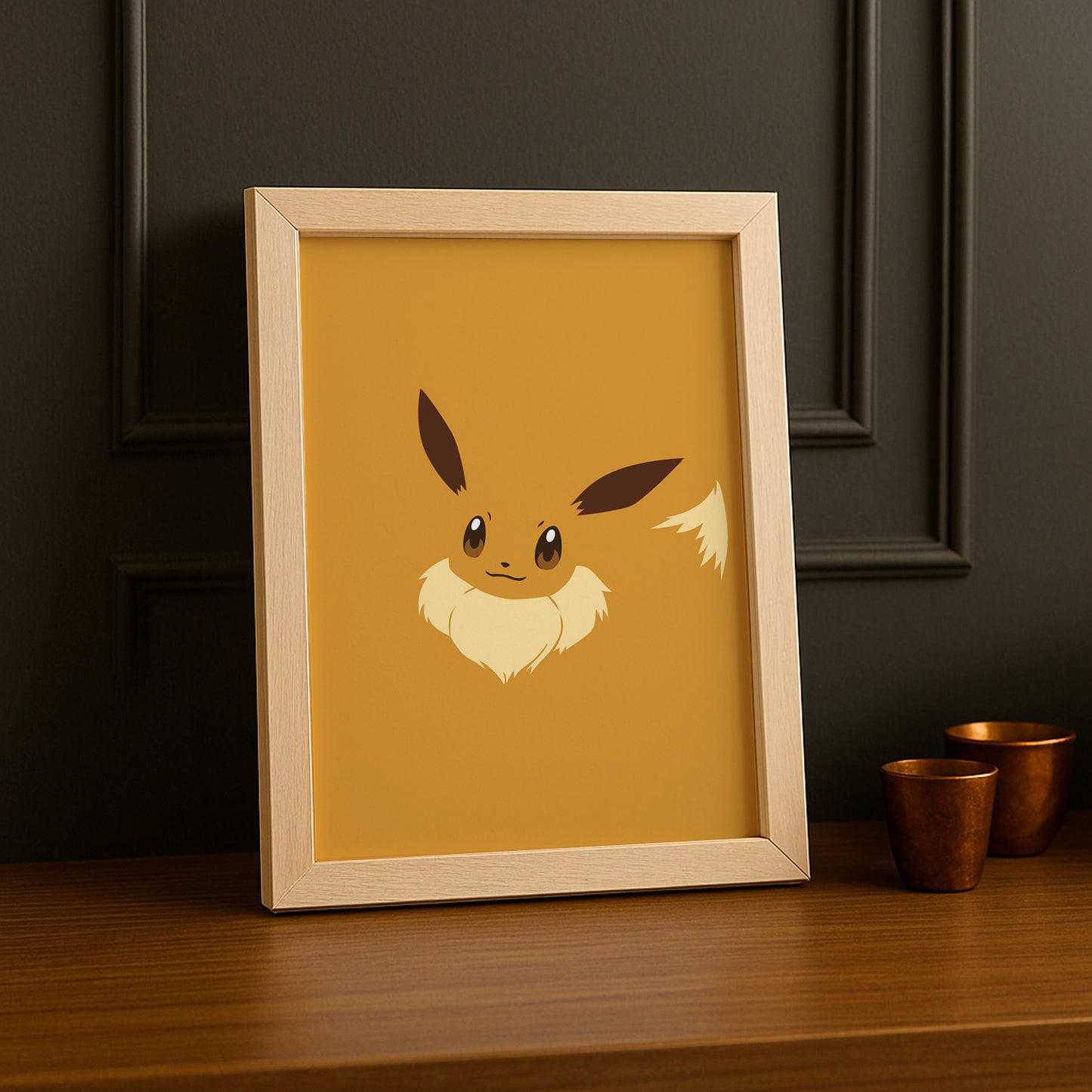 Cadre photo de Evoli Pokémon