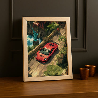 Lamborghini Aventador - Poster