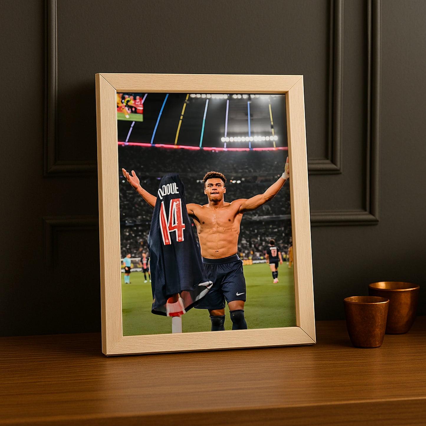 Cadre photo Paris Saint-Germain Désiré Doué