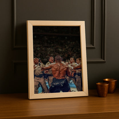 Cadre Photo Boxe - Mike Tyson Security