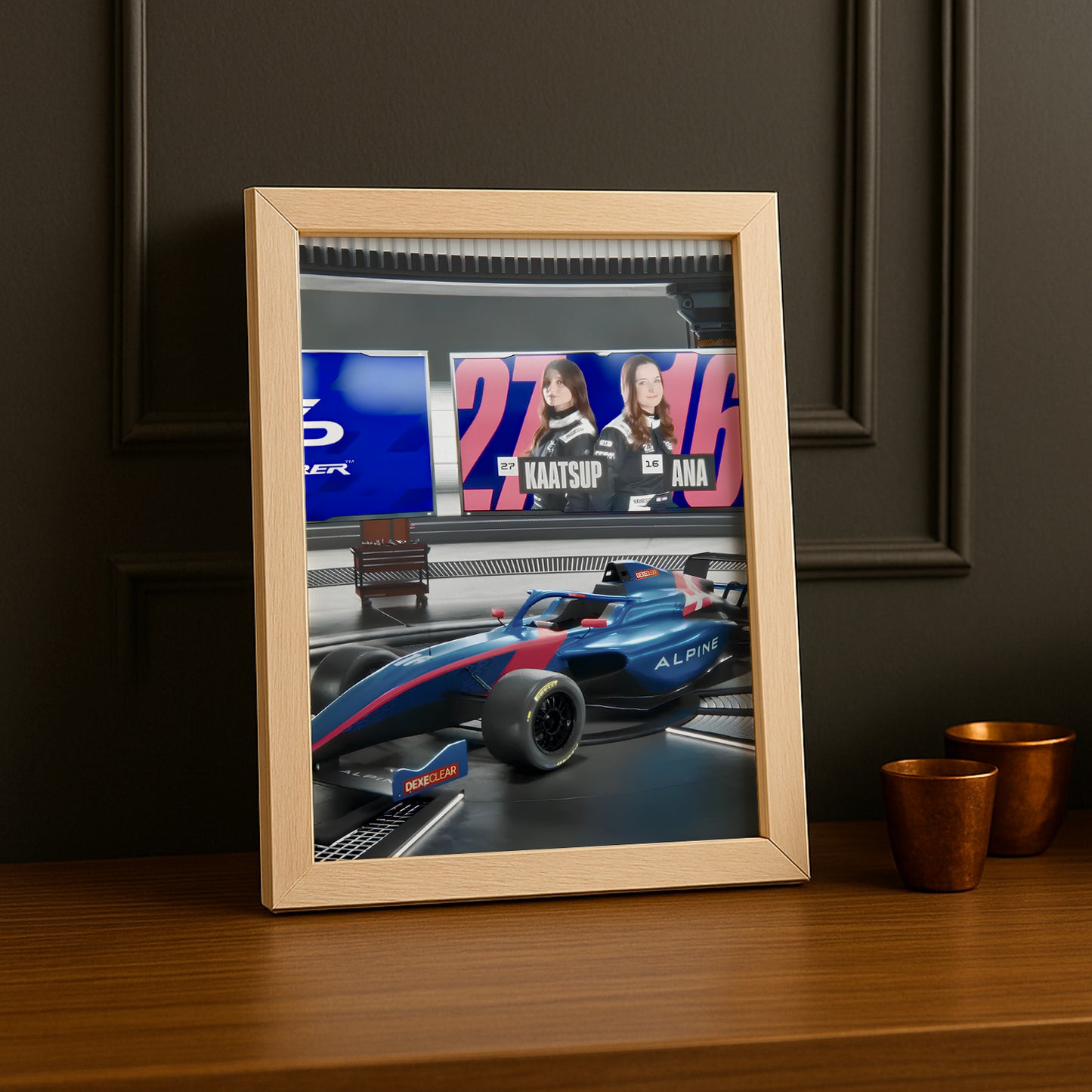 Cadre Photo GP Explorer Kaatsup x Ana