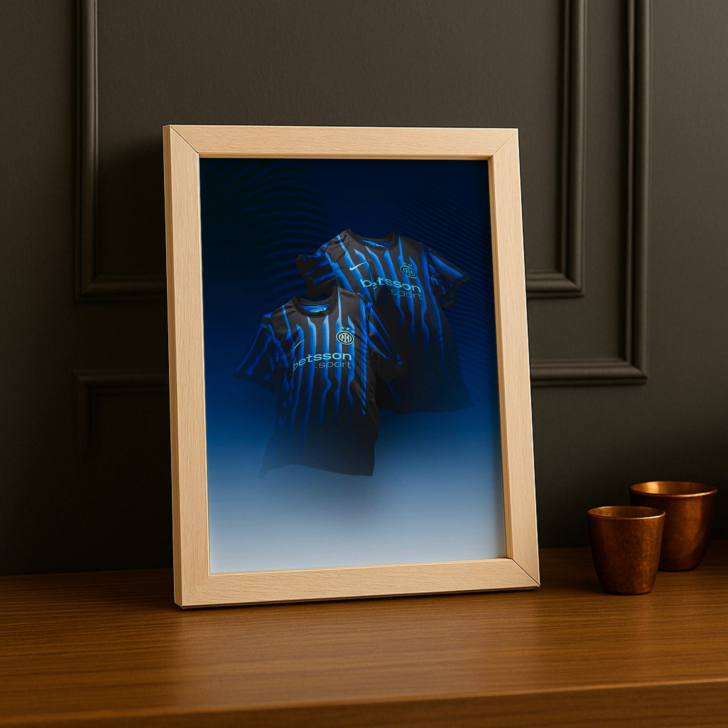 Poster Maillot Football - Inter Milan Kit 25-26