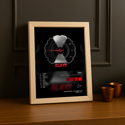 Cadre Photo K-Pop - Exo Don't mess up my tempo