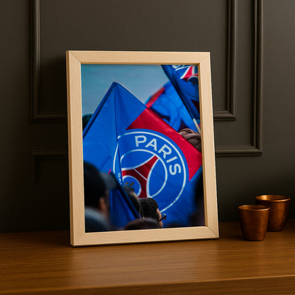 Cadre Photo Paris Saint-Germain - Drapeau