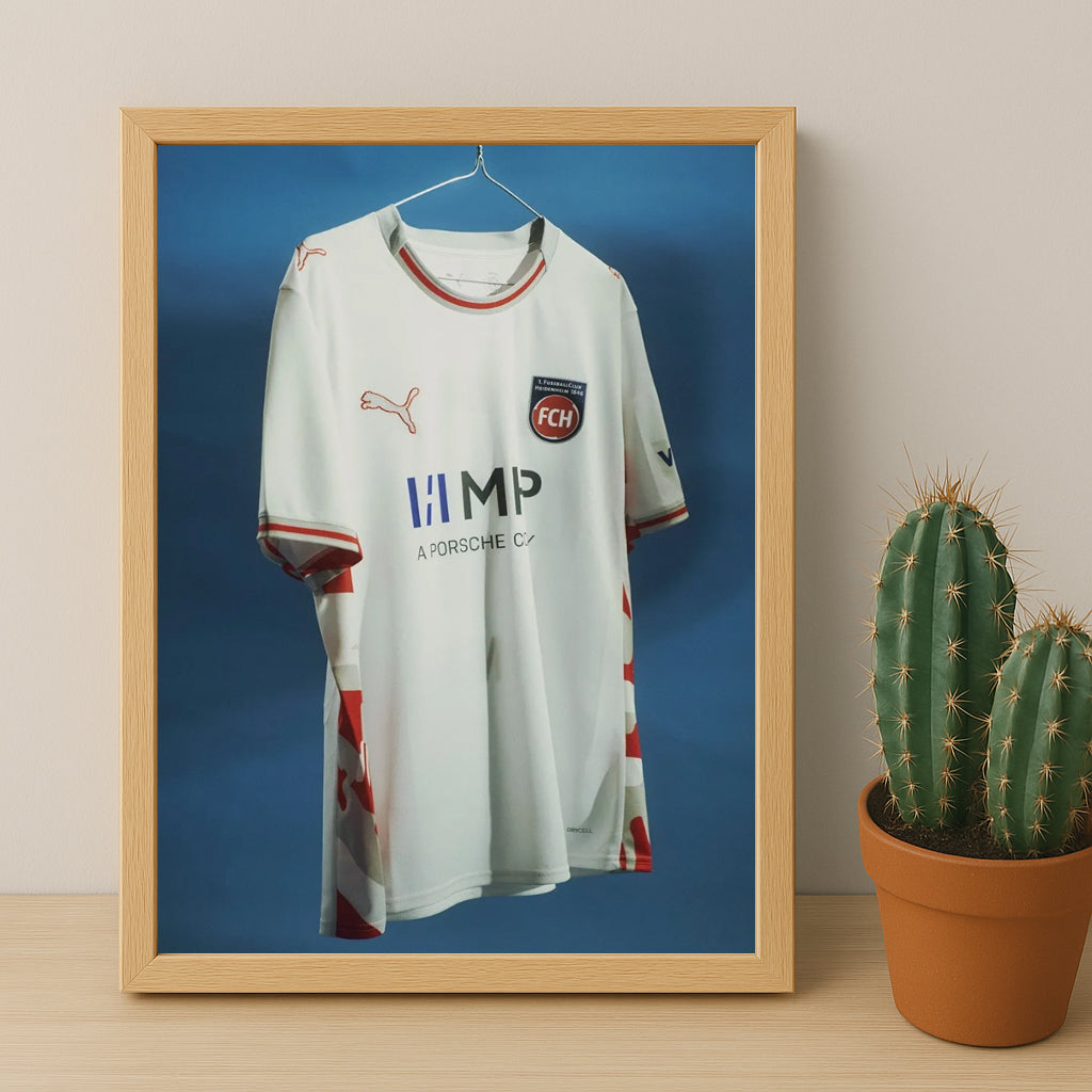 Poster Maillot Football - Heidenheim Kit 25-26