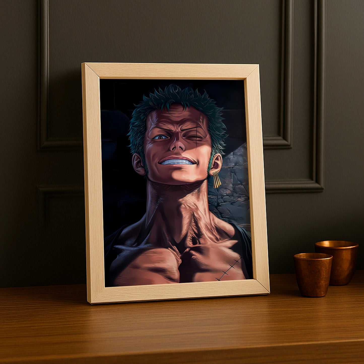 Cadre photo Zoro One Piece