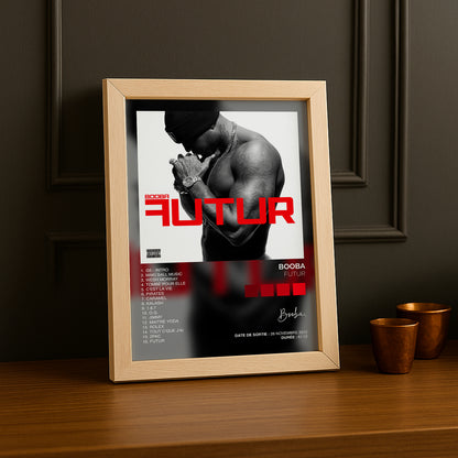 Poster - Album Booba Futur