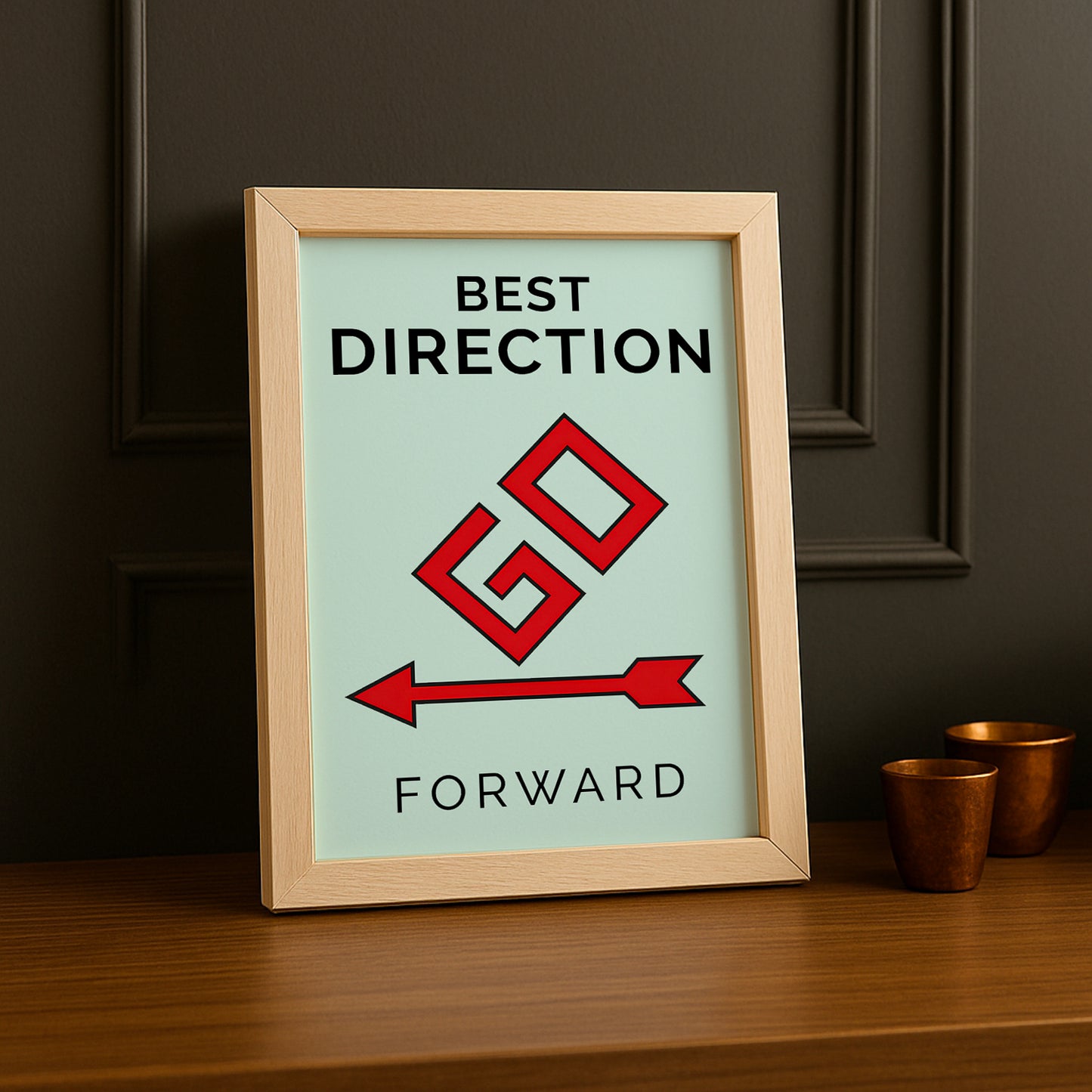 Monopoly Best Direction - Poster