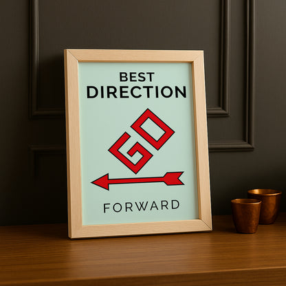 Monopoly Best Direction - Poster