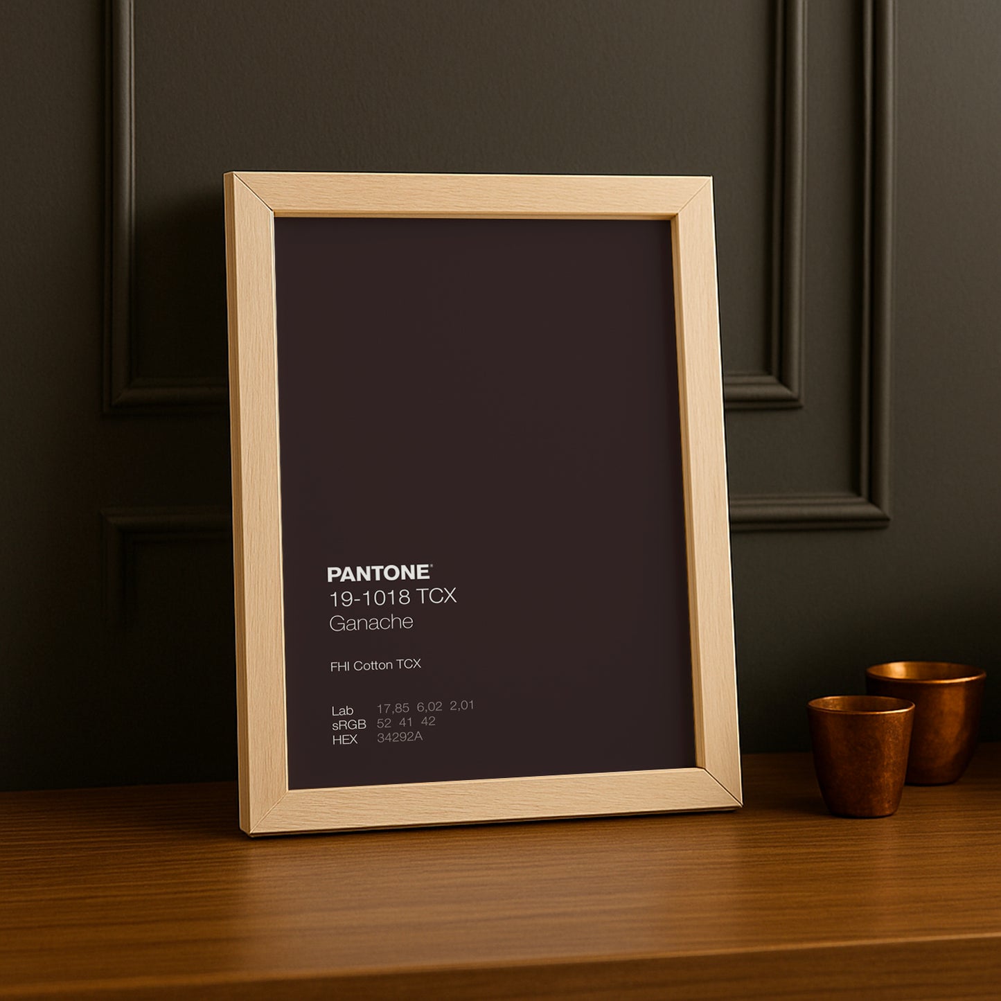 Cadre Photo Pantone - Ganache