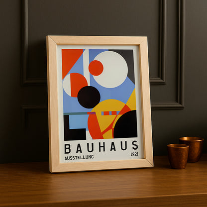 Cadre photo Bauhaus Ausstellung 1921