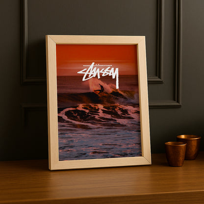 Cadre photo Stüssy - Red surf