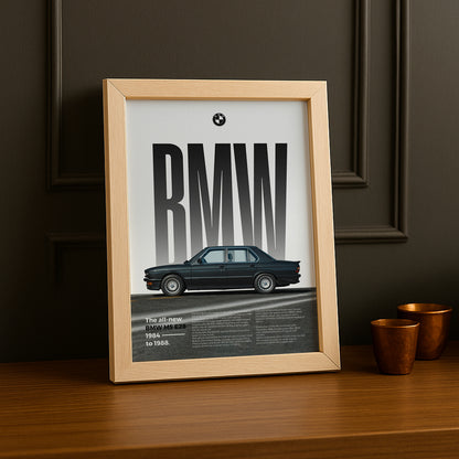 Poster Voitures - BMW M5 E28