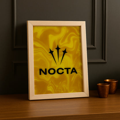 Cadre photo Nocta jaune