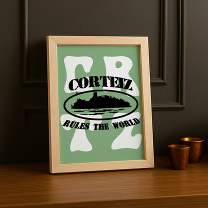 Cadre photo Corteiz - Corteiz Rules The World