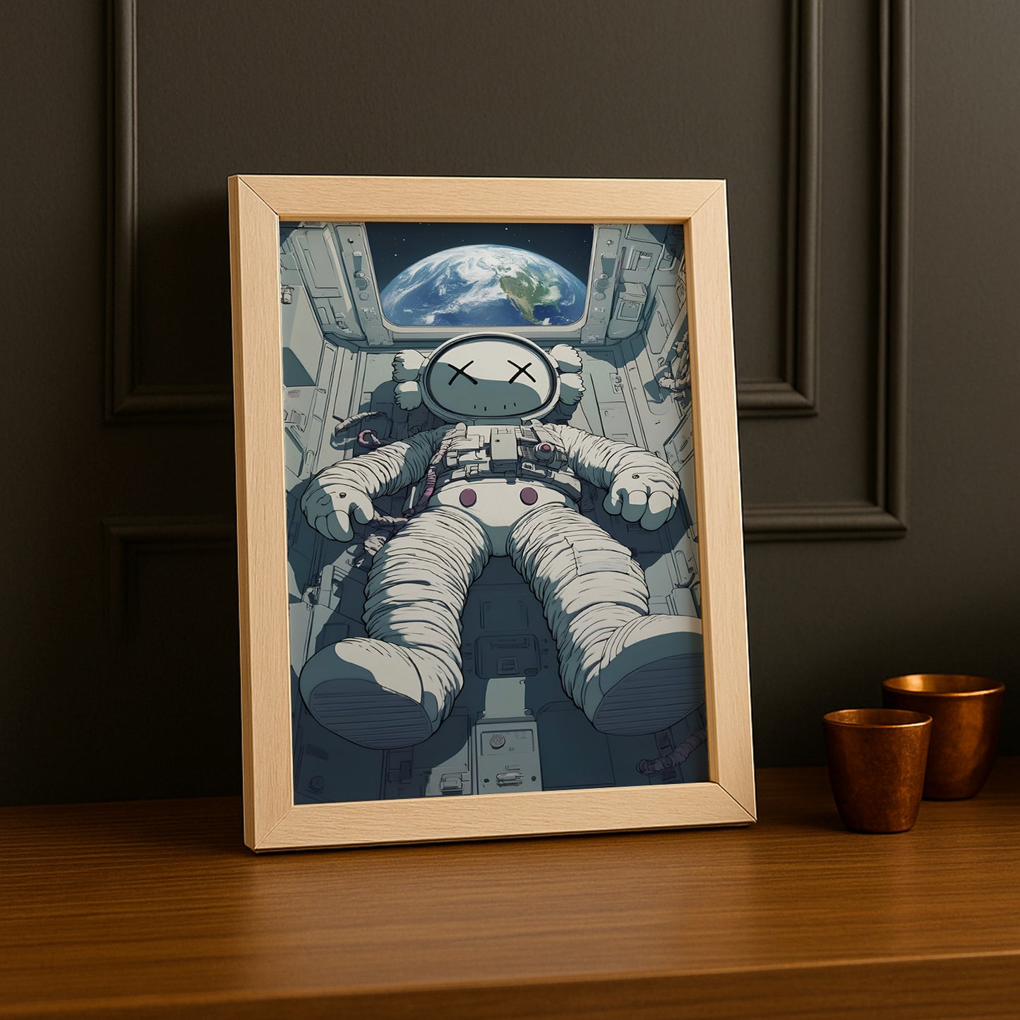 Poster Kaws - Companion Astronaute