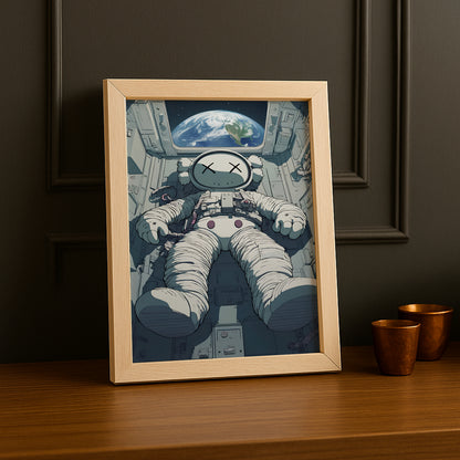 Poster Kaws - Companion Astronaute
