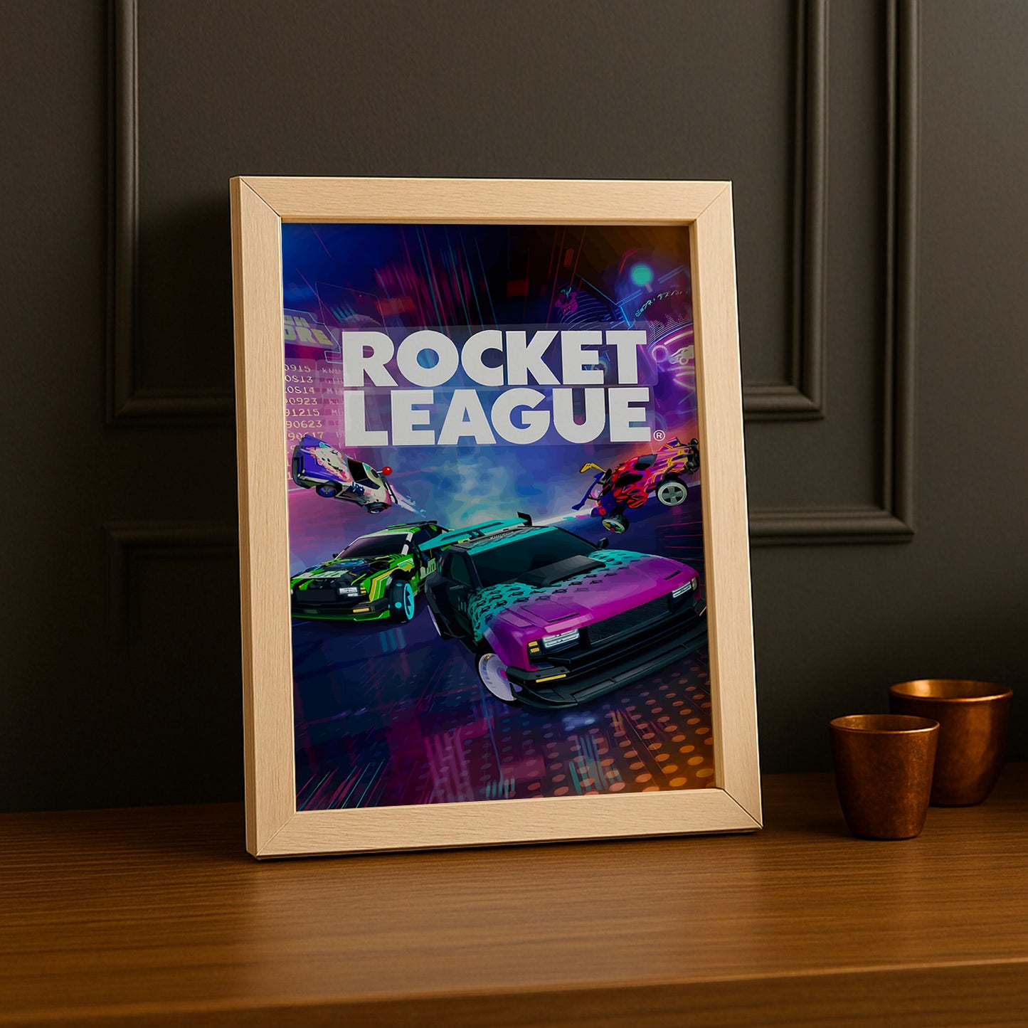 Cadre Photo Rocket League - Voitures