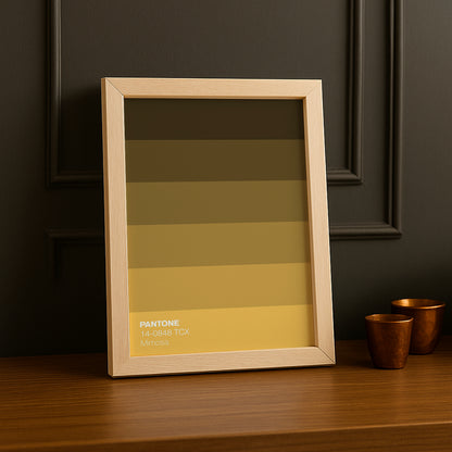 Cadre Photo Pantone Dégradé - Mimosa