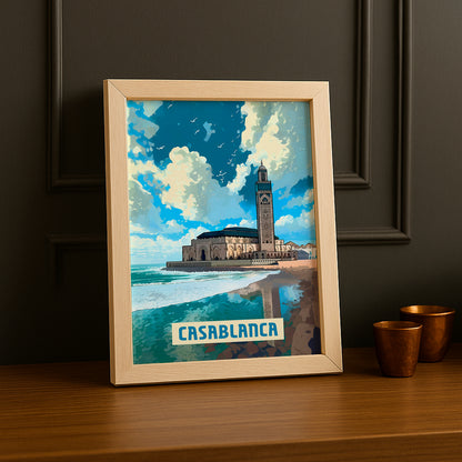 Casablanca Maroc - Poster