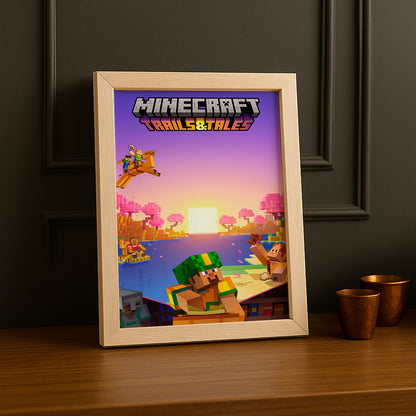 Cadre photo Minecraft - Trails & Tales
