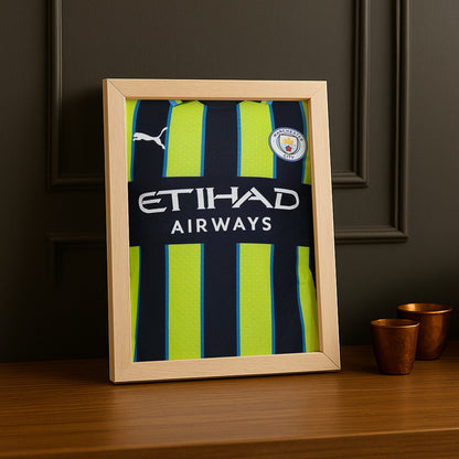Cadre photo Maillot de Manchester City extérieur