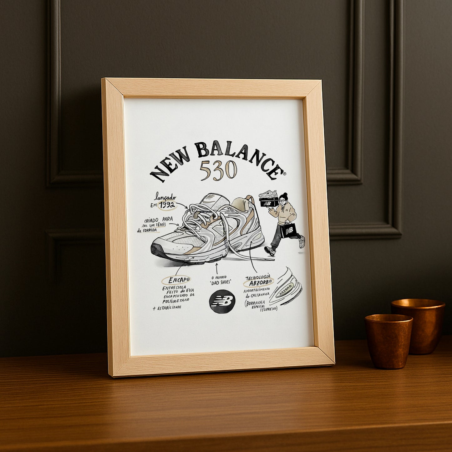 Cadre photo New Balance - 530