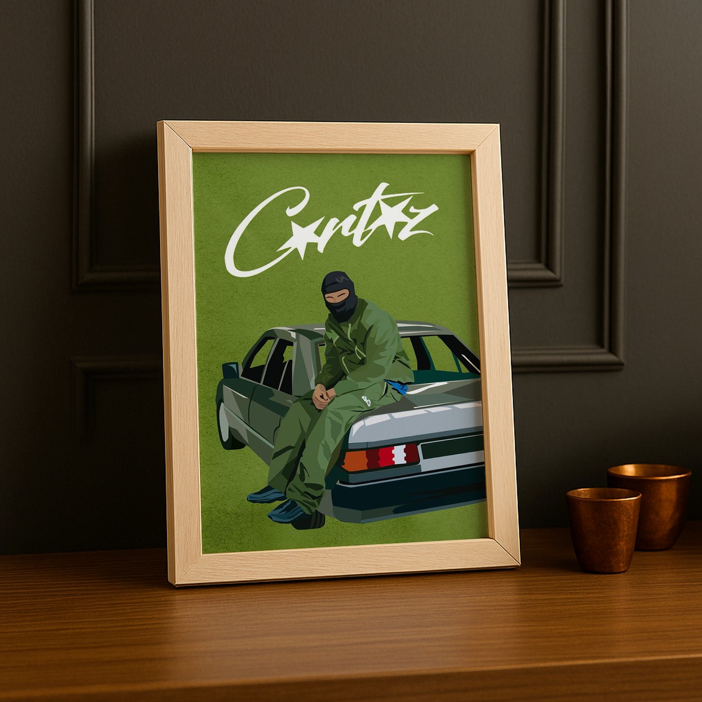 Cadre photo Corteiz - Mercedes