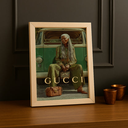 Cadre Photo Gucci - Old Woman