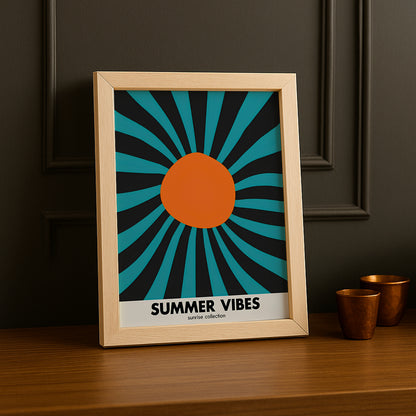 Cadre photo Bauhaus Summer Vibes