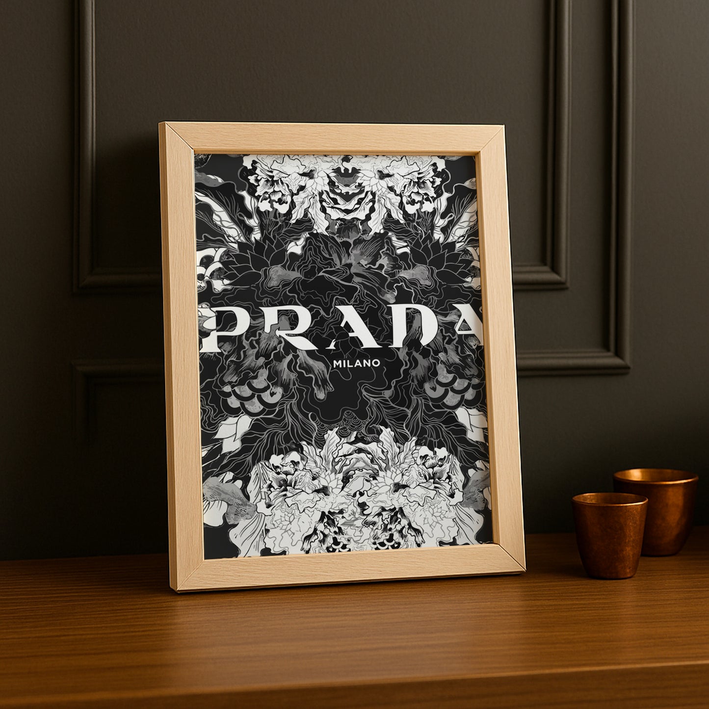 Cadre photo Prada Milano