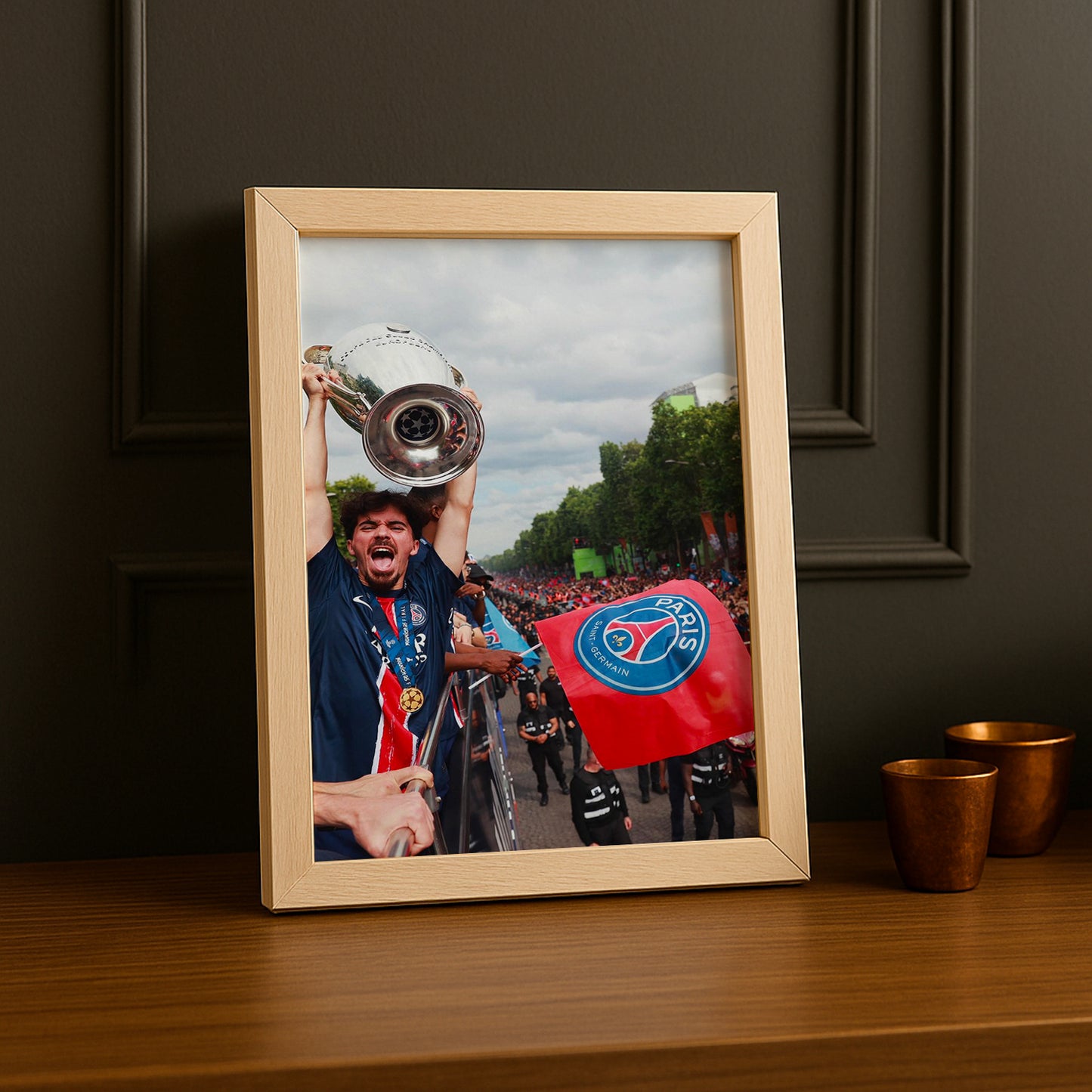 Cadre photo Vitinha Champions League