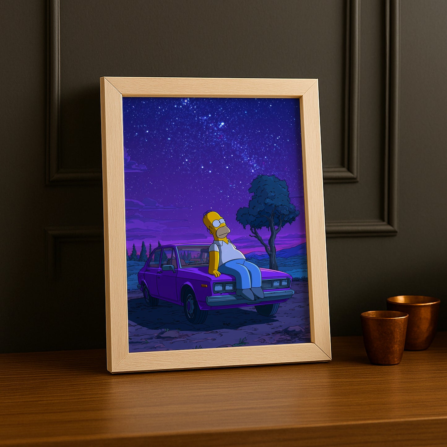 Cadre Photo Les Simpsons - Homer Simpson Vibes