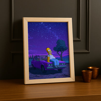 Cadre Photo Les Simpsons - Homer Simpson Vibes