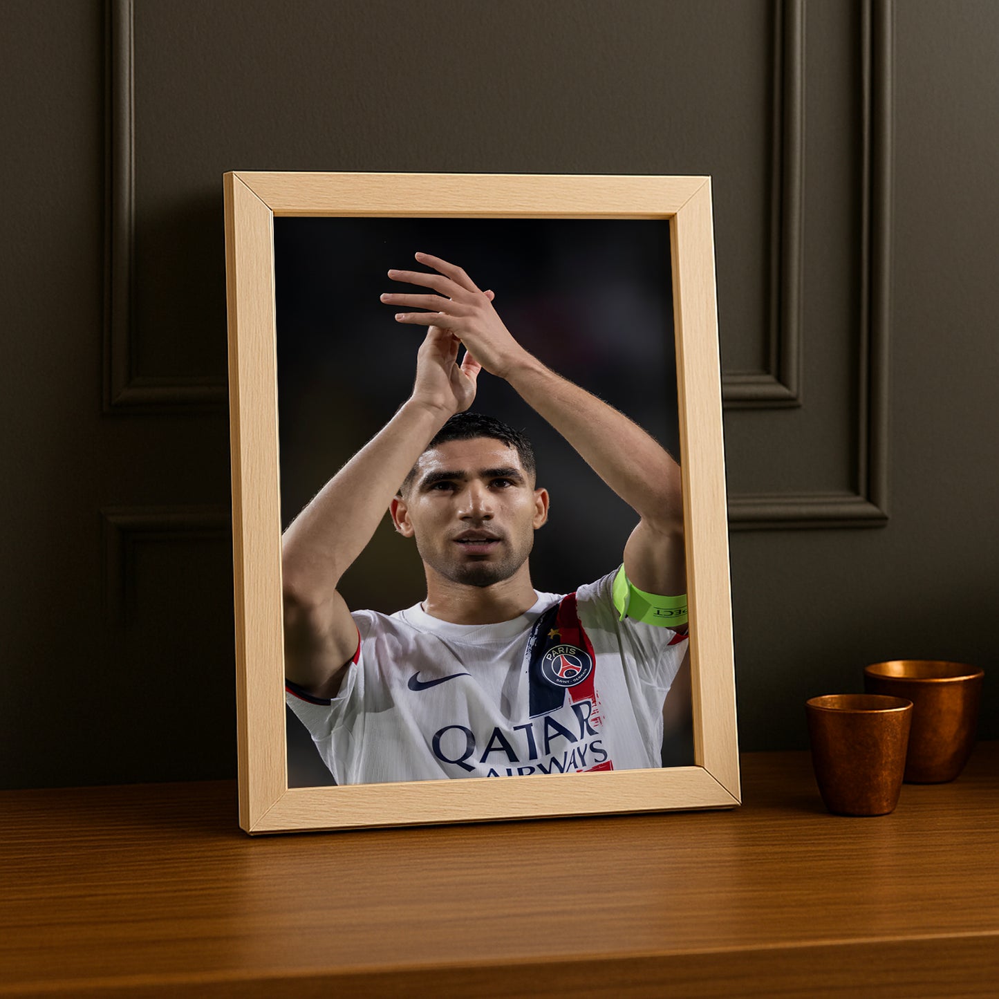 Poster encadrée Paris Saint-Germain - Achraf Hakimi PSG