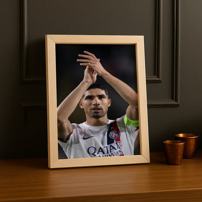 Poster encadrée Paris Saint-Germain - Achraf Hakimi PSG