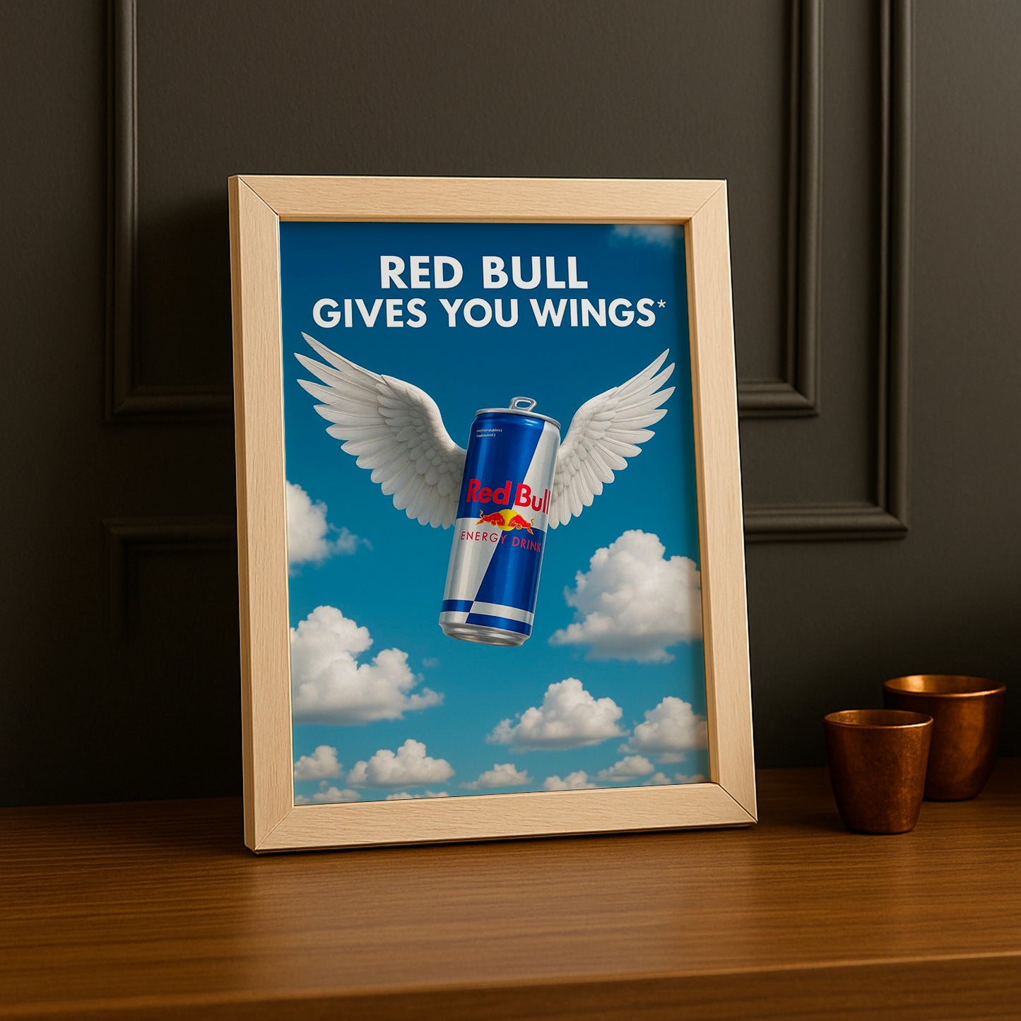 Cadre Photo Redbull - Donne des ailes