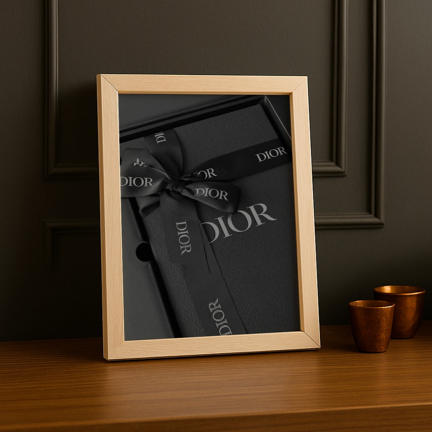 Cadre photo Dior - Boite noir