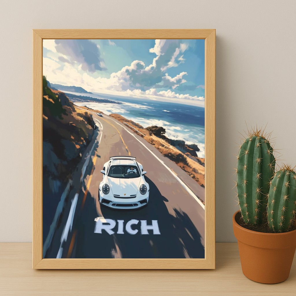 Porsche 911 - Poster