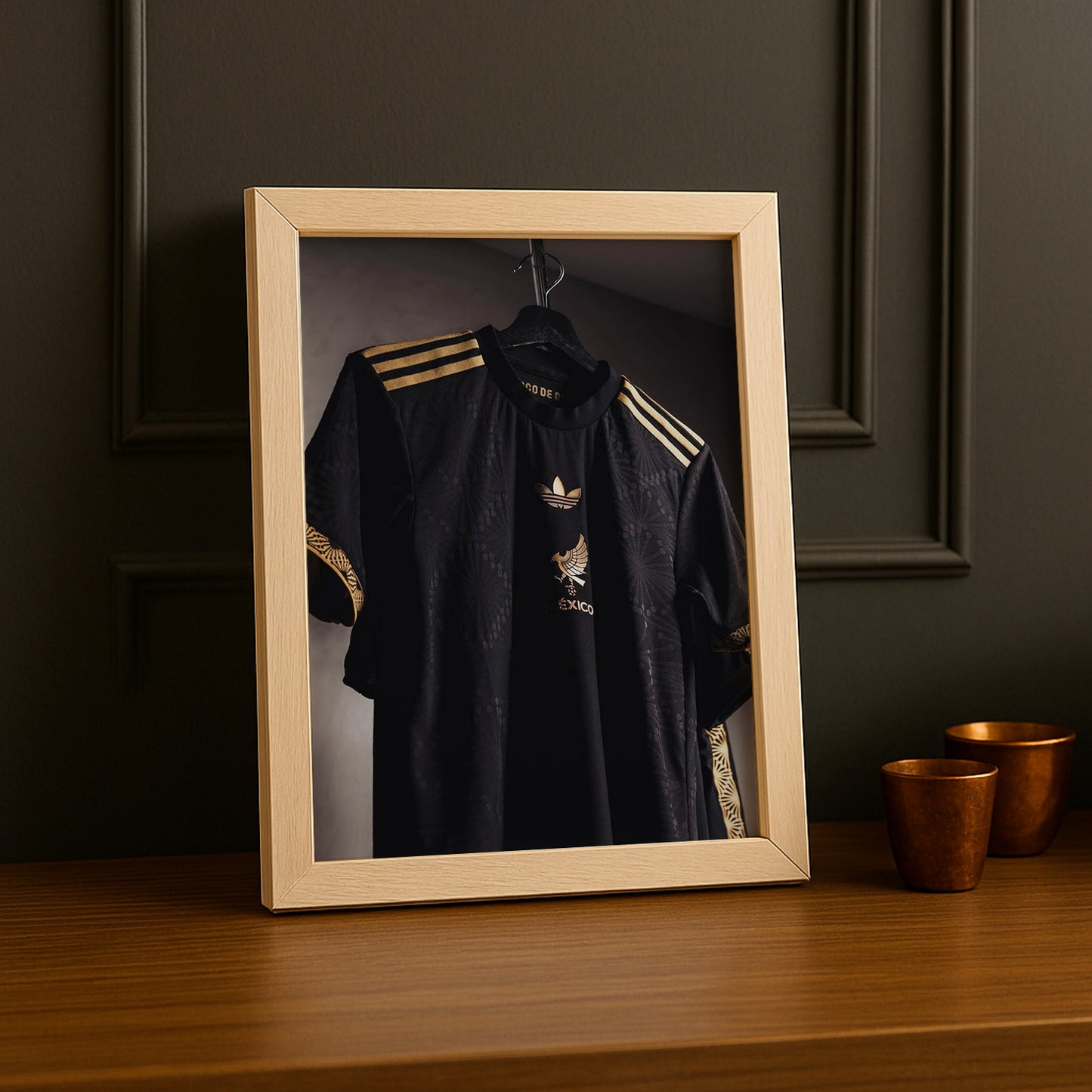 Poster Maillot Football - Mexico 2025-2026