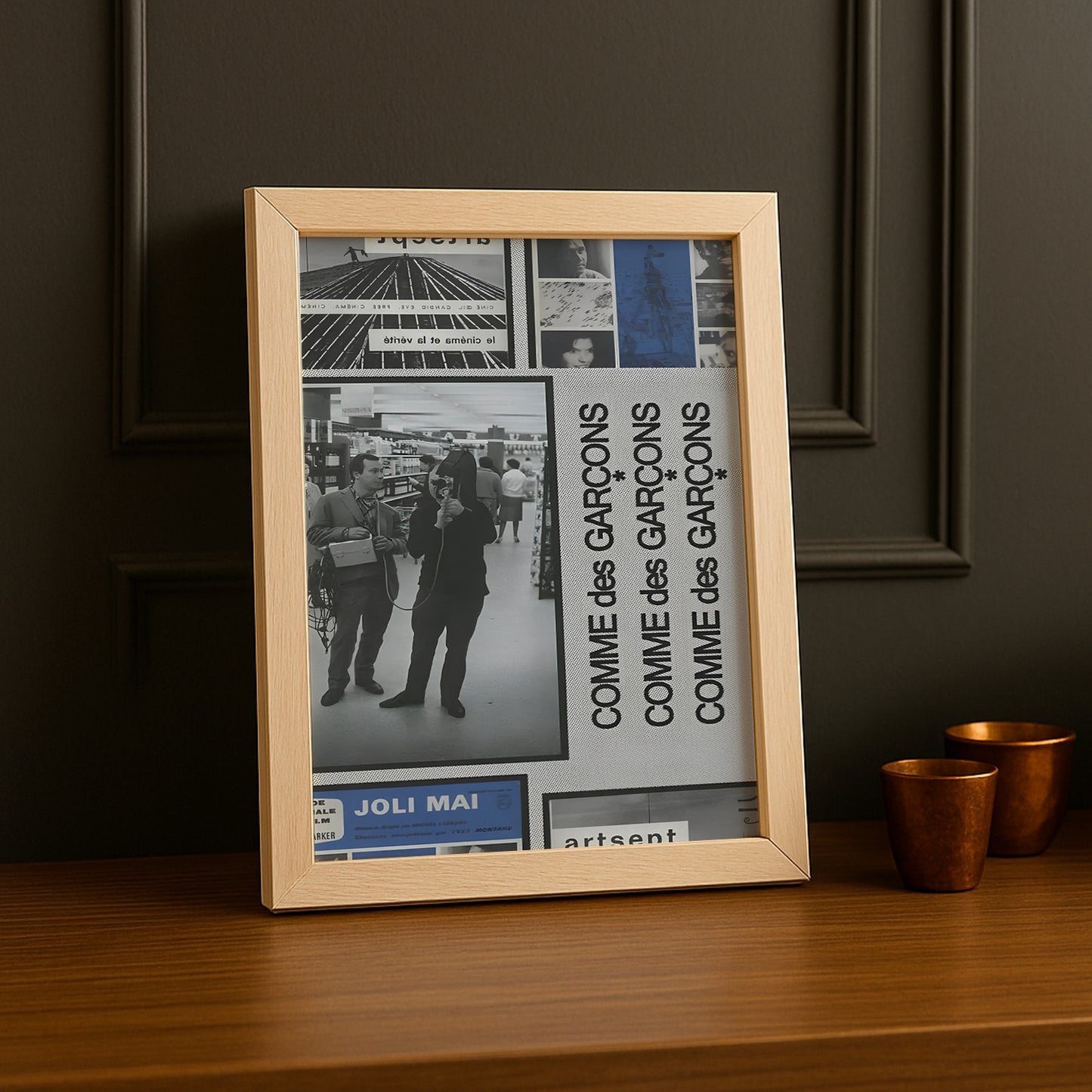 Cadre photo Comme des garçons