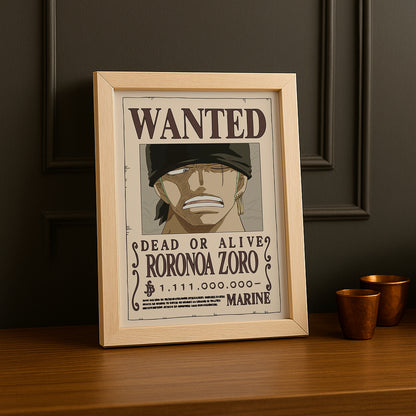 Cadre photo One Piece - Roronoa Zoro