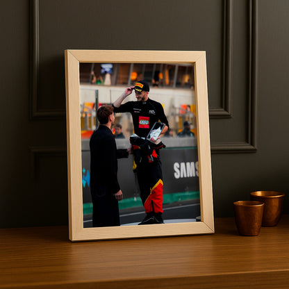 Poster encadrée GP Explorer - Squeezie Podium